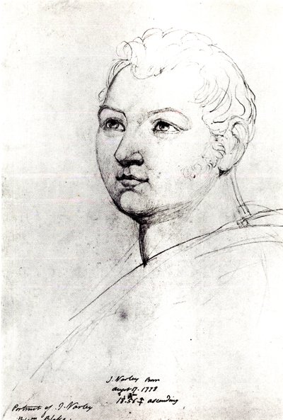 Portrait of John Varley by William Blake